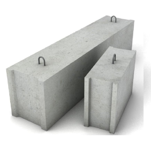 Изделия бетонные монолитные