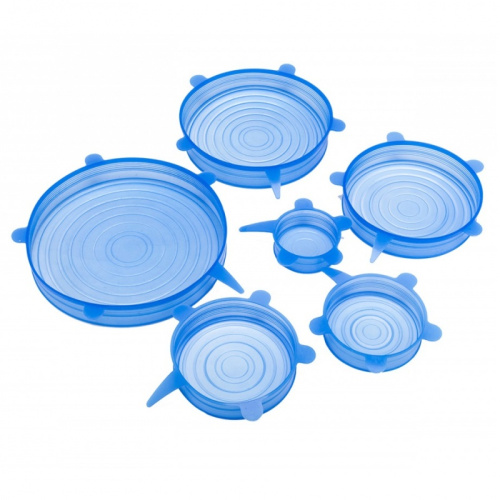 Крышки силиконовые для посуды растягивающиеся