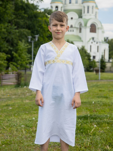 Рубашки крестильные для мальчиков