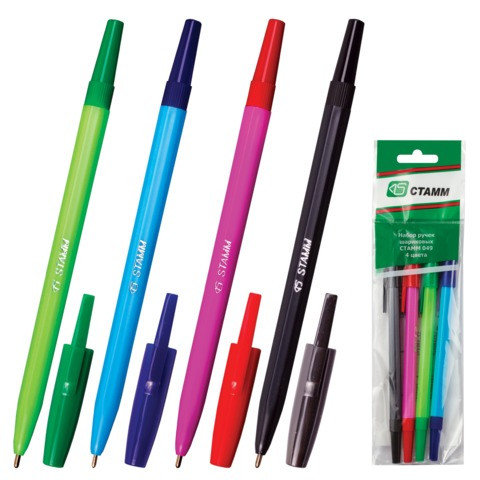 Ручки шариковые флуоресцентные