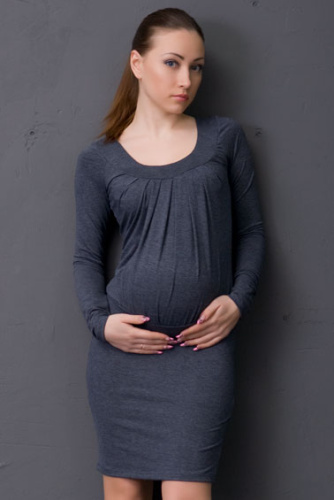 Платья трикотажные для беременных