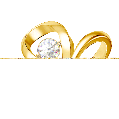 Кольца золотые с бриллиантами