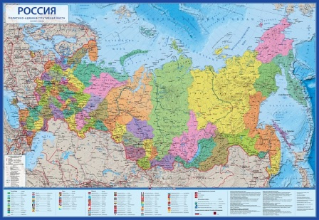 Политико-административные карты регионов