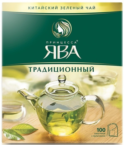 Чай зелёный в пакетиках