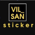 Vil_san sticker